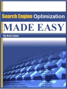 Search Engine Optimization Made Easy by Brad Callen